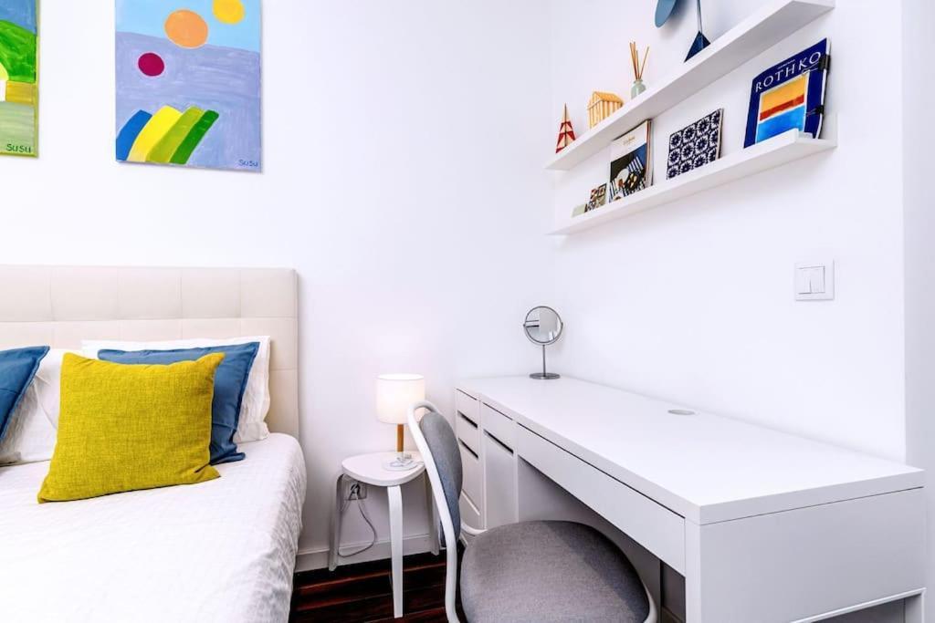 Cozy Bright Space With Landscape And Air Conditioner Лиссабон Экстерьер фото
